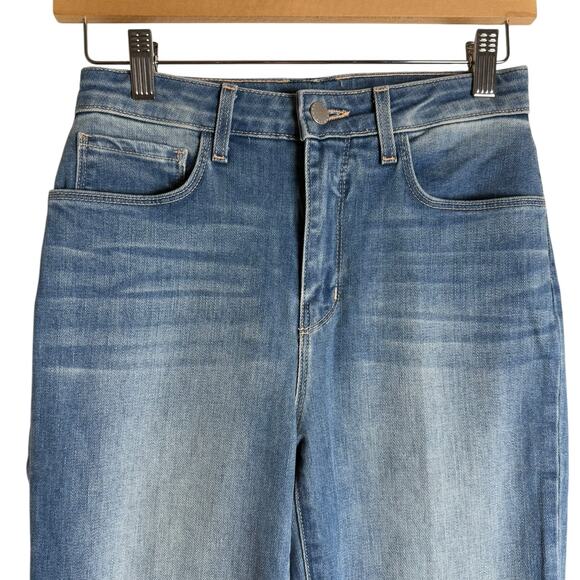 L’Agence Selma Flare Leg High Rise Denim Blue Jeans Size 27 - Picture 5 of 13